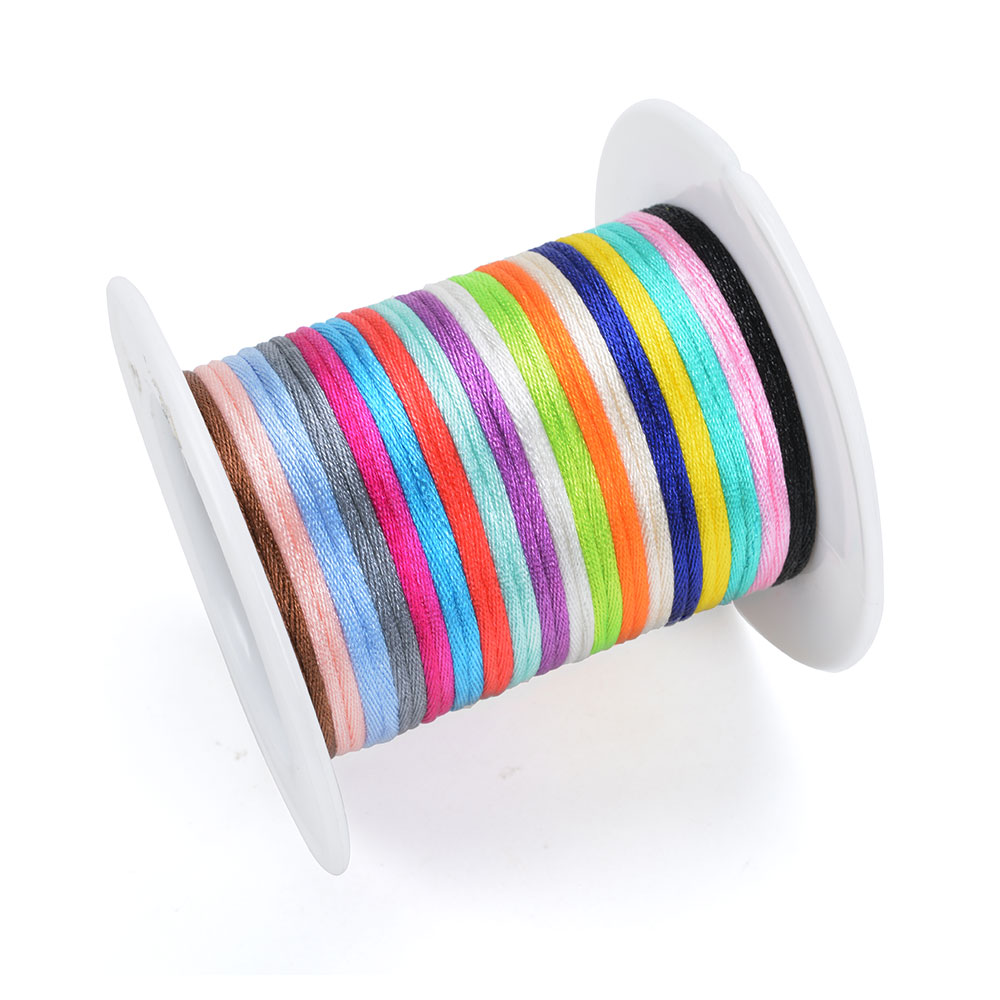 1,5mm Schnullerketten-DIY-Nylo – Ribbon Wired Satin Bewertung und Preis