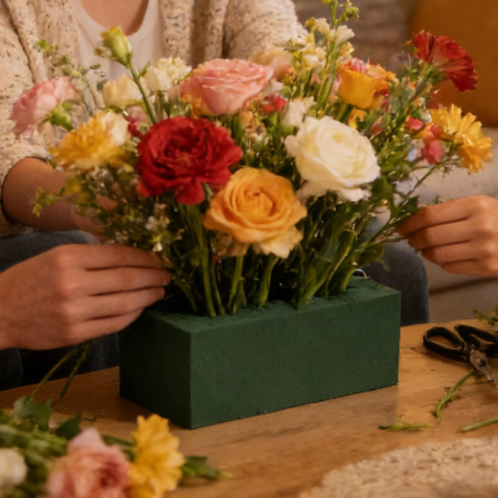 Grüner Blumensteckschaum-Block – Floral Foam Oasis Bewertung und Preis