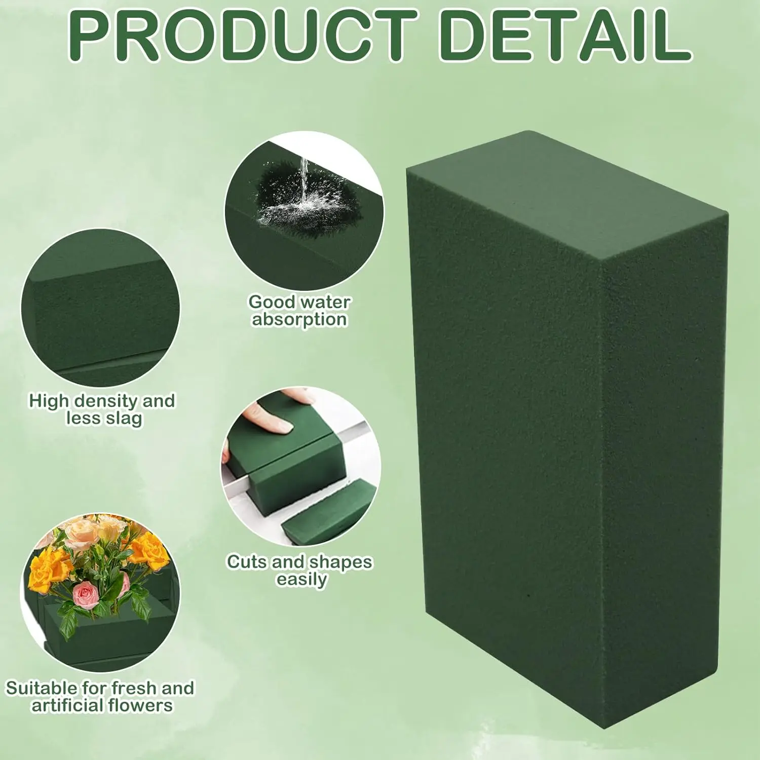 Saugfähiger Blumenschaum-Ziege – Floral Foam Oasis Bewertung und Preis