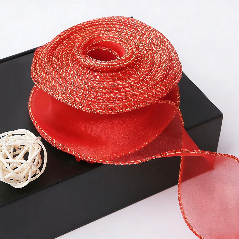 4cm Breites Organza-Band mit D – Ribbon Wired Satin Bewertung und Preis