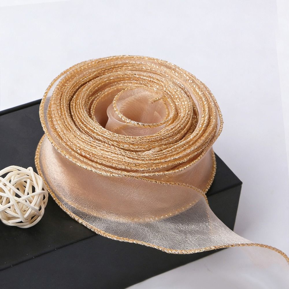 4cm Breites Organza-Band mit D – Ribbon Wired Satin Bewertung und Preis